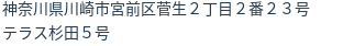 住所(登記所在地)