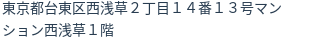 住所(登記所在地)