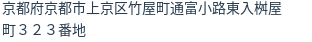 住所(登記所在地)