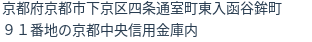 住所(登記所在地)