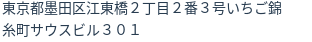 住所(登記所在地)