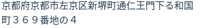 住所(登記所在地)