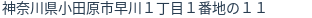 住所(登記所在地)