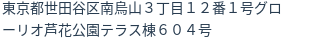 住所(登記所在地)
