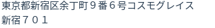 住所(登記所在地)