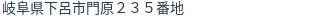 住所(登記所在地)