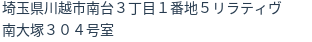 住所(登記所在地)