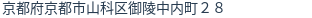 住所(登記所在地)