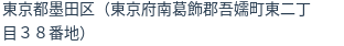 住所(登記所在地)