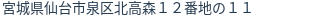住所(登記所在地)
