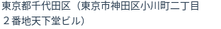 住所(登記所在地)