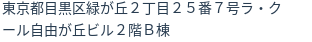 住所(登記所在地)
