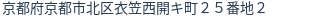住所(登記所在地)