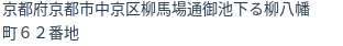 住所(登記所在地)