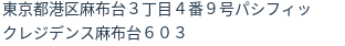 住所(登記所在地)