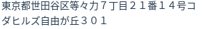 住所(登記所在地)