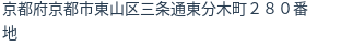 住所(登記所在地)