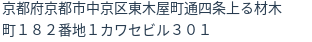 住所(登記所在地)