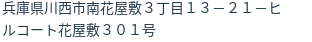 住所(登記所在地)