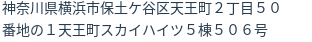 住所(登記所在地)
