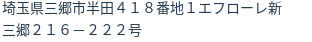 住所(登記所在地)