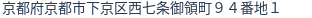 住所(登記所在地)