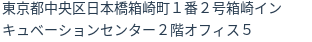住所(登記所在地)