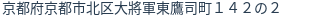 住所(登記所在地)