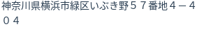 住所(登記所在地)