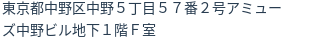 住所(登記所在地)