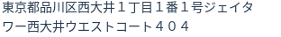 住所(登記所在地)