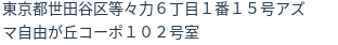 住所(登記所在地)