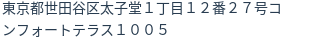 住所(登記所在地)