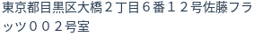 住所(登記所在地)