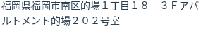 住所(登記所在地)