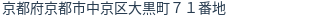 住所(登記所在地)