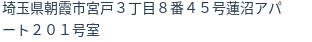 住所(登記所在地)
