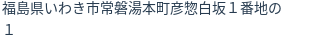 住所(登記所在地)