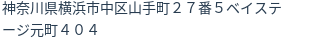 住所(登記所在地)