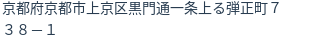 住所(登記所在地)