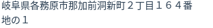 住所(登記所在地)