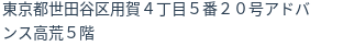 住所(登記所在地)