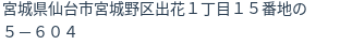 住所(登記所在地)
