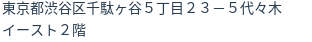 住所(登記所在地)