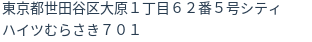 住所(登記所在地)