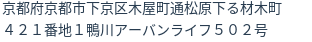 住所(登記所在地)