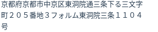 住所(登記所在地)