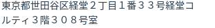 住所(登記所在地)