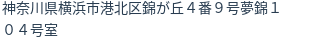 住所(登記所在地)