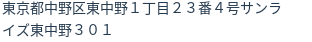 住所(登記所在地)